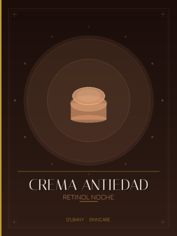 Crema Antiedad Retinol Noche